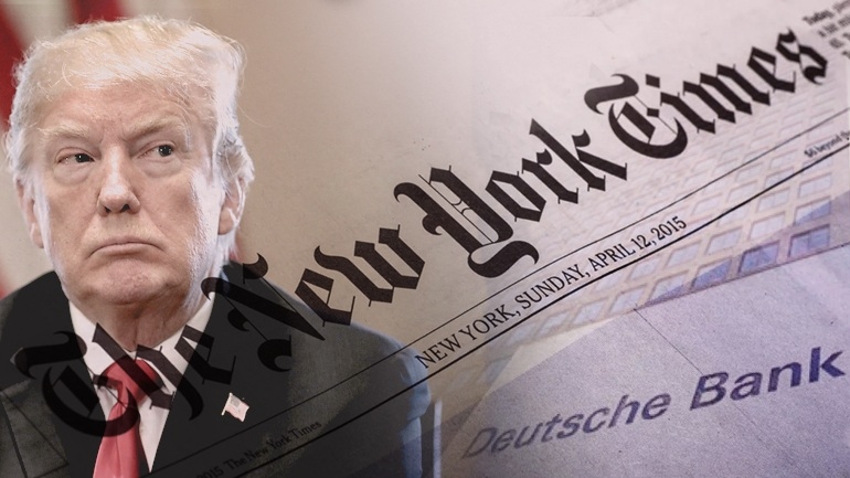 " Ύποπτες " σχέσεις του Προέδρου Τραμπ με την Deutsche Bank