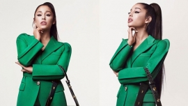 Η Ariana Grande ποζάρει για την νέα καμπάνια του οίκου Givenchy