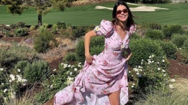 Το floral φόρεμα της Kendall Jenner είναι ότι πιο ανοιξιάτικο έχουμε δει σήμερα