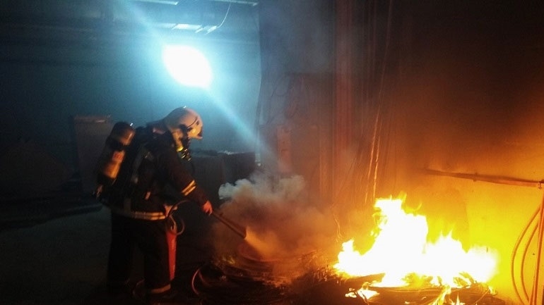 Θεσσαλονίκη: Ανάληψη ευθύνης για τη φωτιά σε εργοτάξιο του μετρό