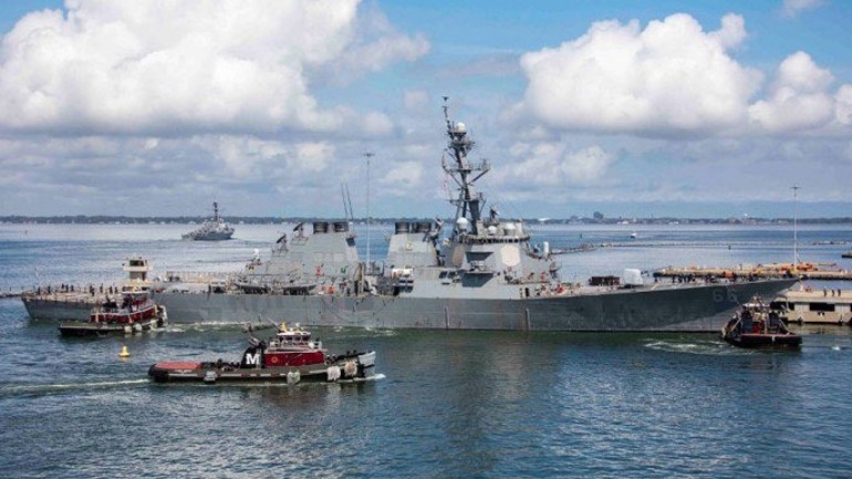 Στο λιμάνι της Σούδας το αμερικανικό αντιτορπιλικό USS Gonzalez