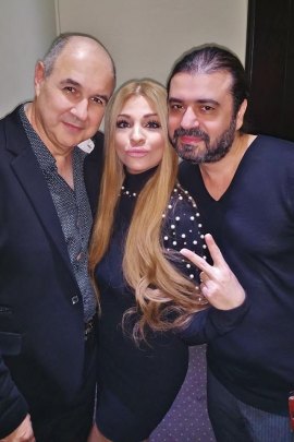 Βίλλυ Ραζή: Ηλίας Φιλίππου - Κυριάκος Παπαδόπουλος έδωσαν το παρών τους στο Voice live stage