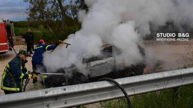 Αργολίδα: Μετά τη ληστεία έκαψαν το αυτοκίνητο