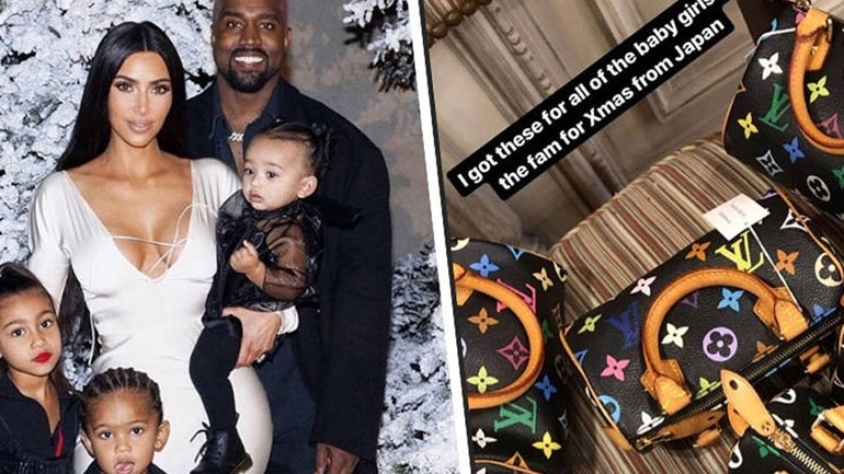 Τα δώρα αξίας 8.800 ευρώ που έκανε η Kim Kardashian στις κόρες και στις ανιψιές της!